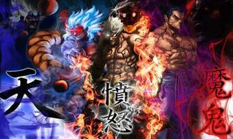 Oni Asura Kazuya Smoke Wallpaper By Shabaazkhan