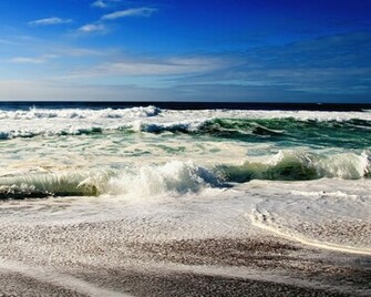 Sandy Beach Desktop Wallpaper