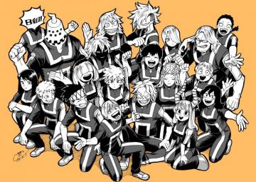 Anime My Hero Academia Class B Wallpaper Background