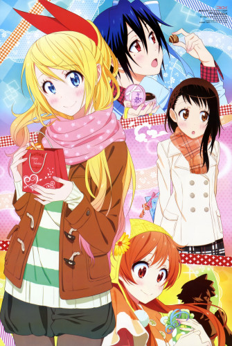 Chitoge Onodera Kosaki Tachibana Marika Tsugumi Seishirou Anime