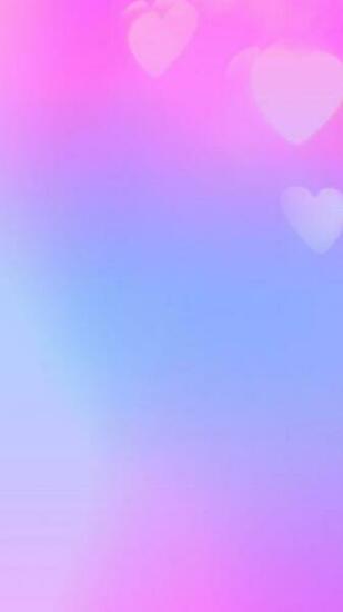 Heart Wallpaper Ombre Gradient iPhone Background