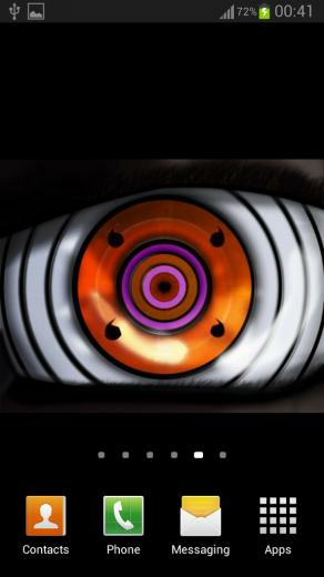 Sharingan Live Wallpaper For Android