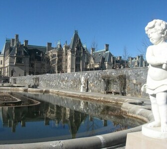 Biltmore Estate Asheville North Carolina Buildings Statue