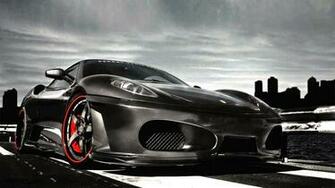 Black Ferrari Wallpaper