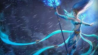 Janna League Of Legends Wallpaper Desktop