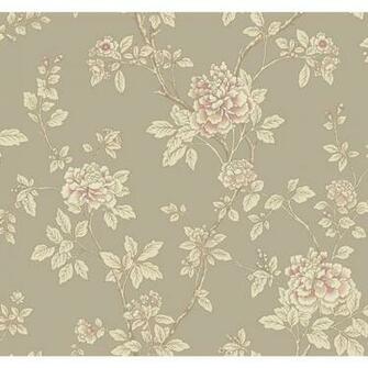 York Wallcoverings Williamsburg Ii Chinese Peony Wallpaper Wl8616
