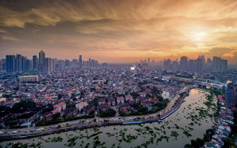 4k 5k 6k Manila Pasig River Houses Rivers Bridges