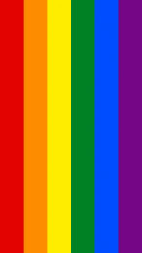 Gay iPhone Wallpaper In Rainbow