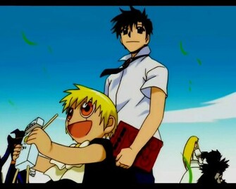 Zatch Bell Et Kiyo Wallpaper
