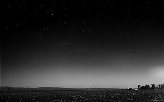 Starry Night Widescreen Wallpaper