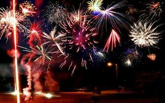 Funky Fireworks HD Desktop Background Wallpaper Fullsize