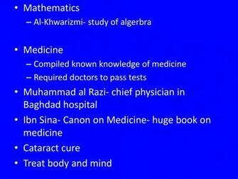 Muslim Civilizations Chapter Ppt