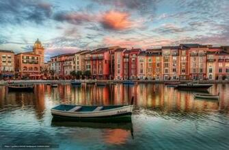 Wallpaper Orlando Florida Boat Evening Desktop