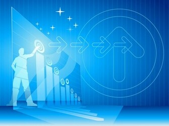 Futuristic Business Background