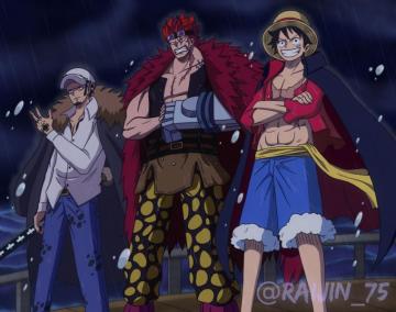 Supernova Trio By Raijin72675 One Piece Manga