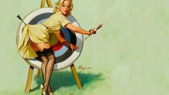 Pin Up Wallpaper HD Background