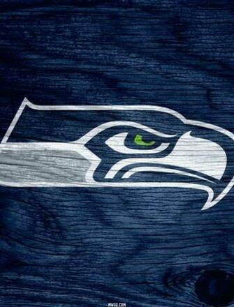 Seattle Seahawks Blue Weathered Wood Wallpaper For Nokia Lumia