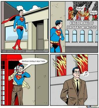 Superman Doesn T Like Jehovah S Witnesses By Kipkoful16 Meme Center