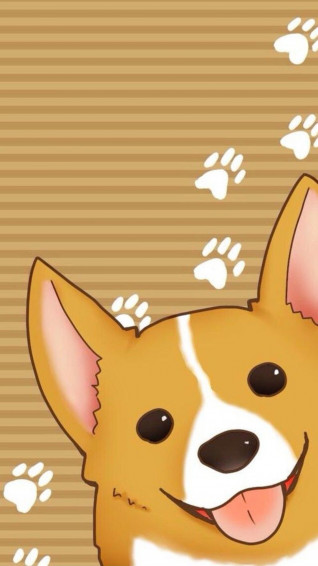 Cute Cartoon Dog Wallpaper For Mobile