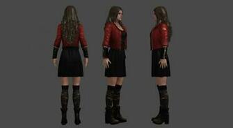 Scarlet Witch Elizabeth Olsen Custom 3d Model By The Joeblack On