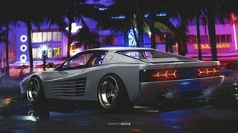 Ferrari Testarossa HD Wallpaper Background Image