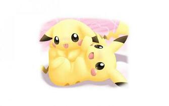 Cute Animated Animals Group With Items
