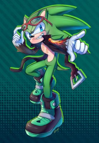Scourge The Hedgehog By Nayciii