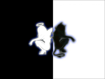 Angel And Devil Art Wallpaper Pic
