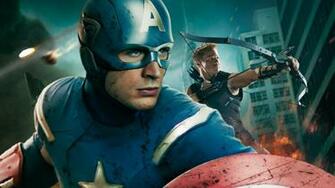 Captain America In Avengers Movie Wallpaper HD 1080p