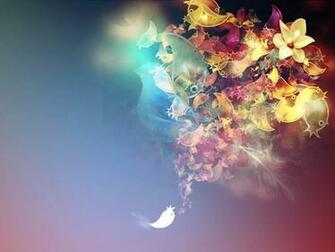Abstract Flowers Desktop Xp Widescreen HD Wallpaper Flower Drawings