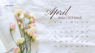 April Calendar Wallpaper