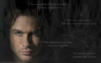 Vampire Diaries Damon Shirtless Salvatore