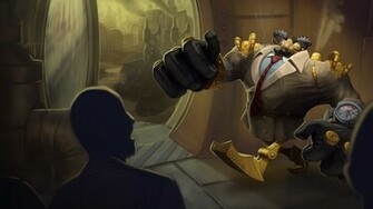 League Of Legends Blitzcrank Robot Disguise Wallpaper
