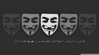 Movies V For Vendetta Masks HD Wallpaper