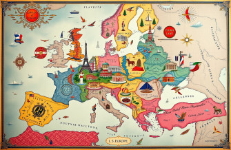 Map Of Europe Wallpaper