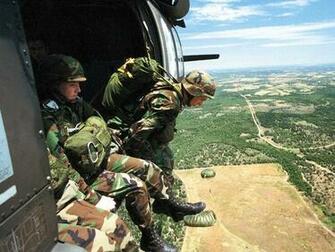 Accueil Wallstock Militaire Parachutistes Us