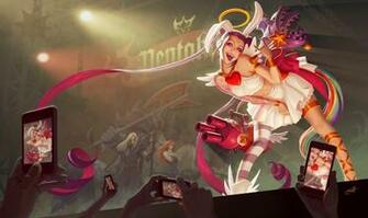 Thorsten Erdt League Of Legends Pentakill Bunny Jinx Splash Art