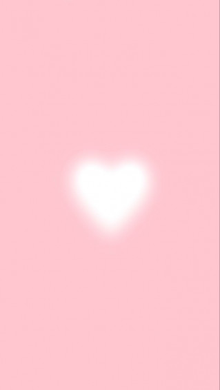 Pink Heart Aura Pastel Wallpaper In