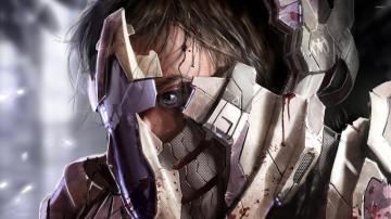 Broken Space Suit Helmet Wallpaper Digital Art