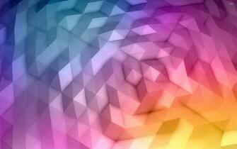 Gradient Polygons Wallpaper Abstract