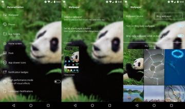 Change Wallpaper Using Microsoft Launcher On Android
