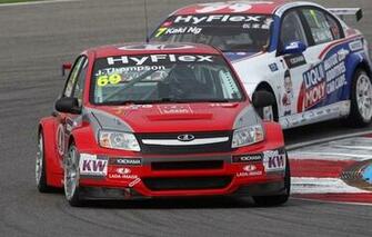 Wallpaper Lada Granta Wtcc Track Racing Bmw Rotate Car