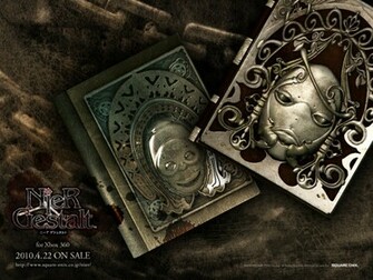 Aquamarine Nier Replicant Gestalt Renders And Official Wallpaper