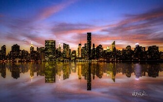 Manhattan Sunset Wallpaper HD