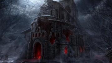 Scary Church Desktop Pc And Mac Wallpaper