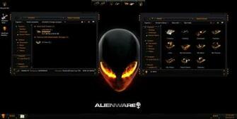 Alienbreed Orange Skinpack Windows Customization Theme
