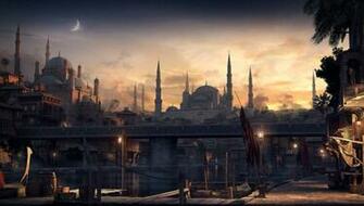 Graphics Constantinople Render City Mosque Wallpaper And