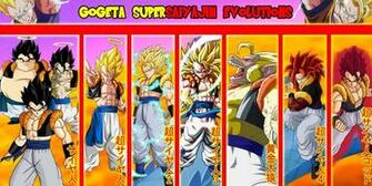 Gogeta Supersaiyajin Evolutions By Gonzalossj3