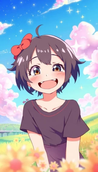Fake Smile Anime Wallpaper