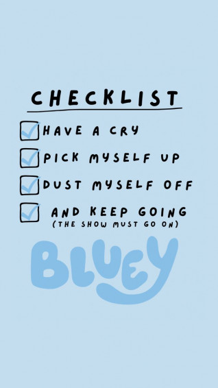 Bluey Quote In Very Inspirational Quotes Pretty